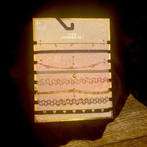 Choker necklaces an eight piece that cute glittery